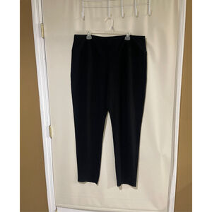 NWOT Women's J.Jill Black Smooth-Fit Slim Leg Leggings XL